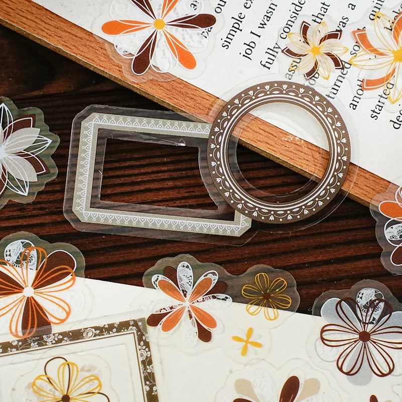 Flowers in full bloom Sticker Pack 15PCS - Image 8