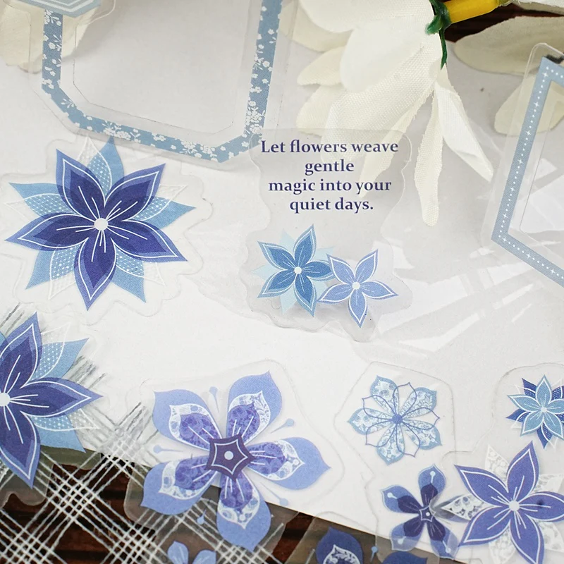 Flowers in full bloom Sticker Pack 15PCS - Image 9