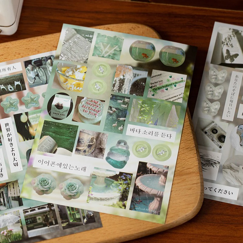 Flowing thoughts and faint dreams Series Sticker Book - Image 6