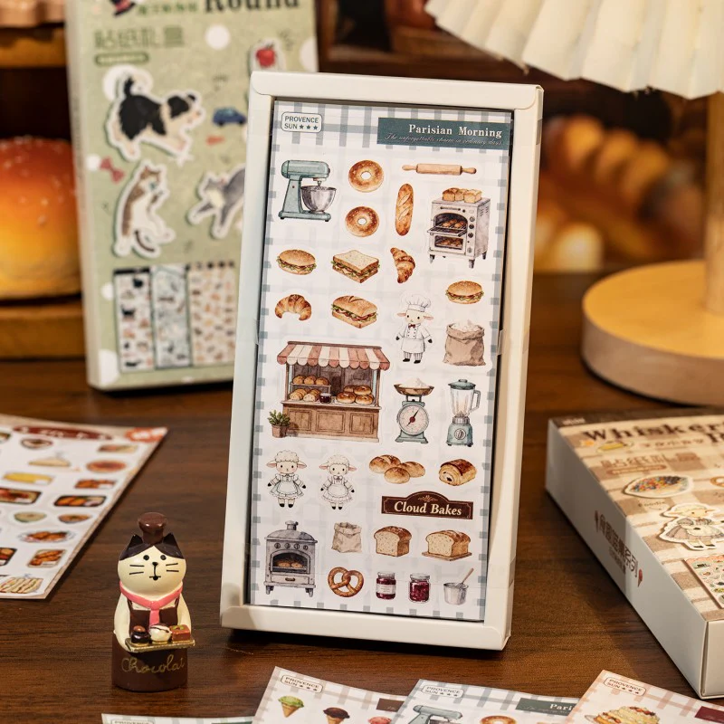 Food Fun Cat Collection Series Sticker Box - Image 3