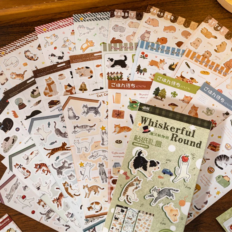 Food Fun Cat Collection Series Sticker Box - Image 4