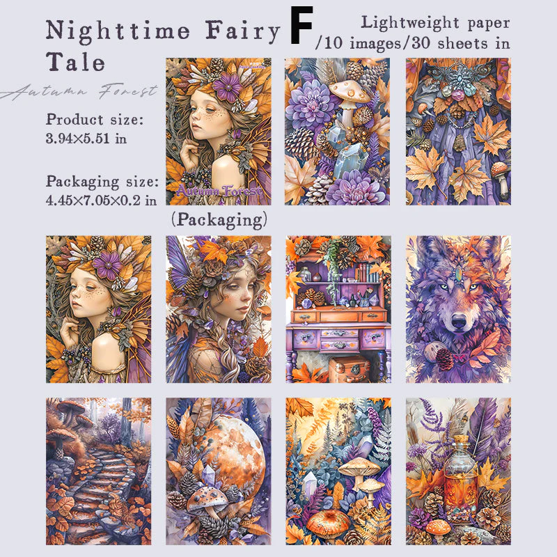 Autumn Forest Memories Paper 30pcs - Image 15