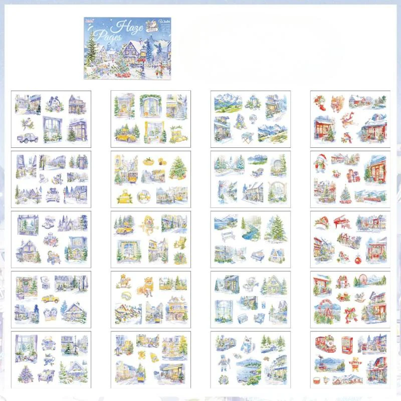 Four Seasons Scenery Sticker Book - Image 7