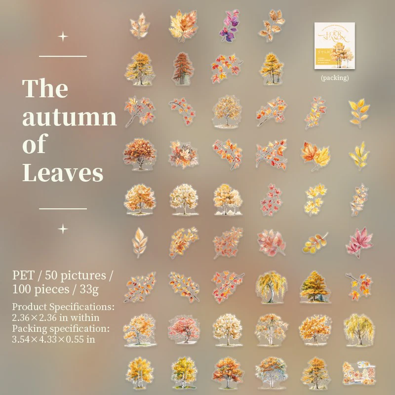 Four Seasons Story Plant Sticker Pack - Image 12
