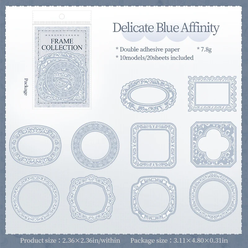Frame Collection Sticker Pack 20PCS - Image 14