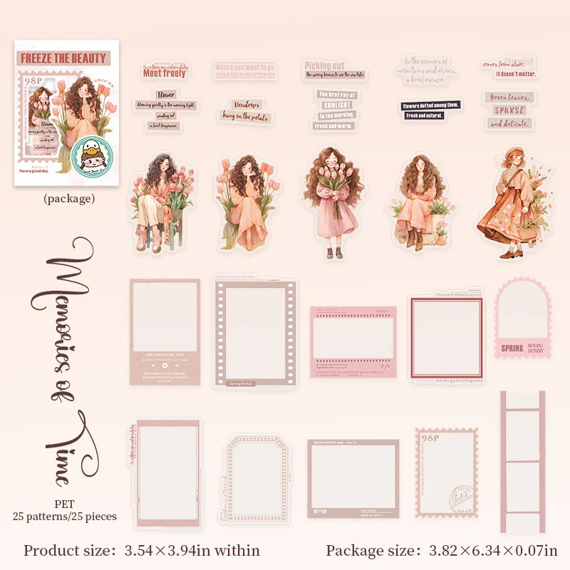Framed Moments Girl-Themed Sticker Pack - Image 11