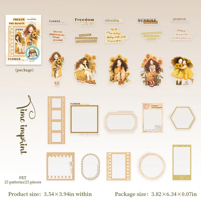 Framed Moments Girl-Themed Sticker Pack - Image 13