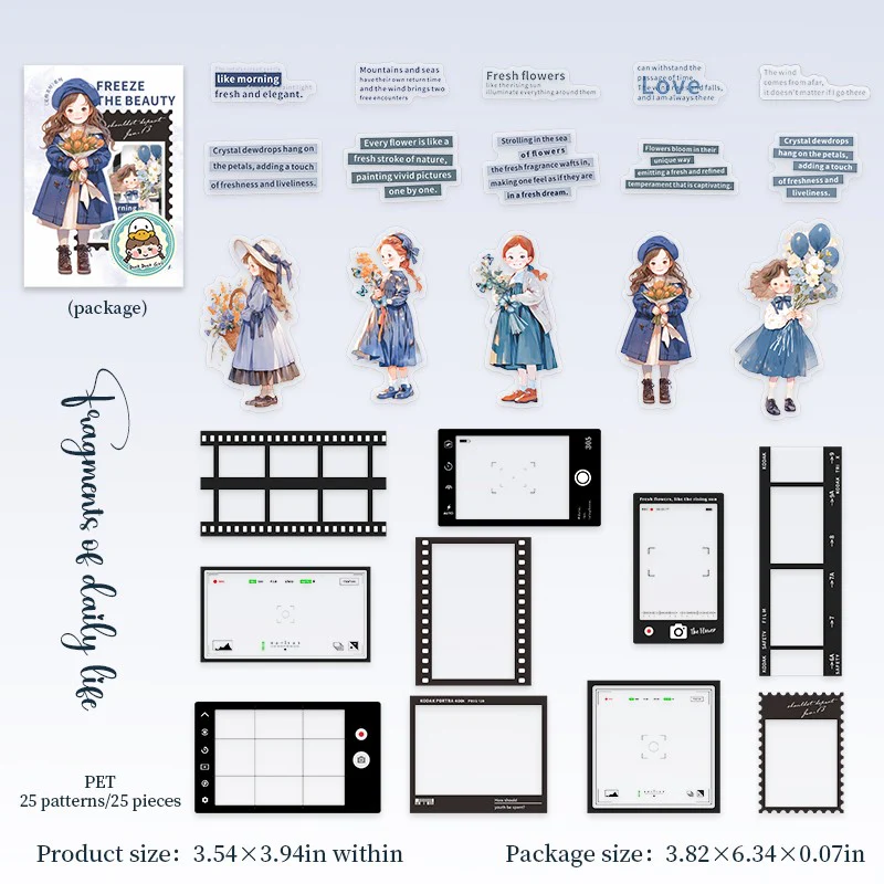 Framed Moments Girl-Themed Sticker Pack - Image 14