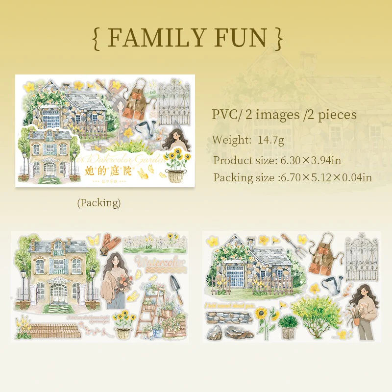 Garden Series Transfer Stickers - Image 11