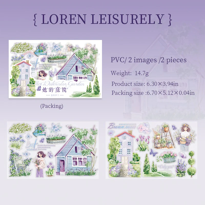 Garden Series Transfer Stickers - Image 12