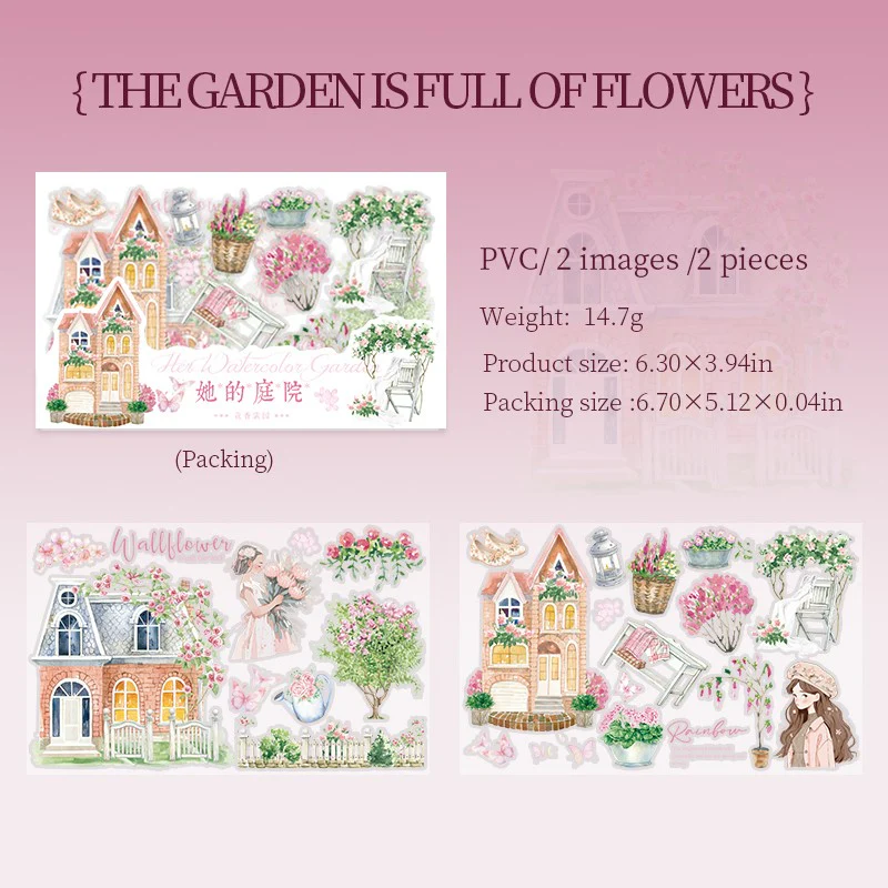 Garden Series Transfer Stickers - Image 8