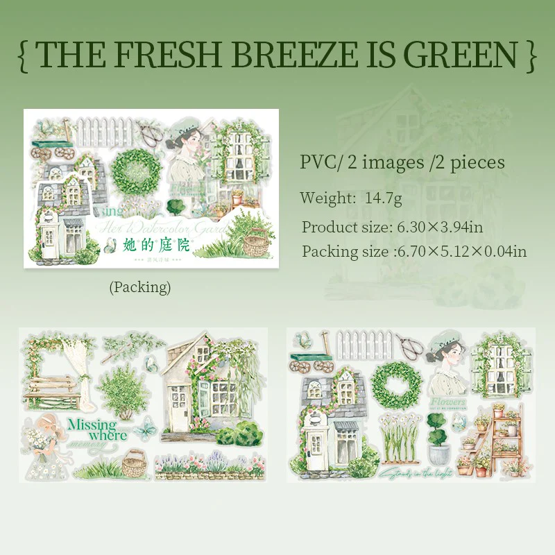Garden Series Transfer Stickers - Image 9