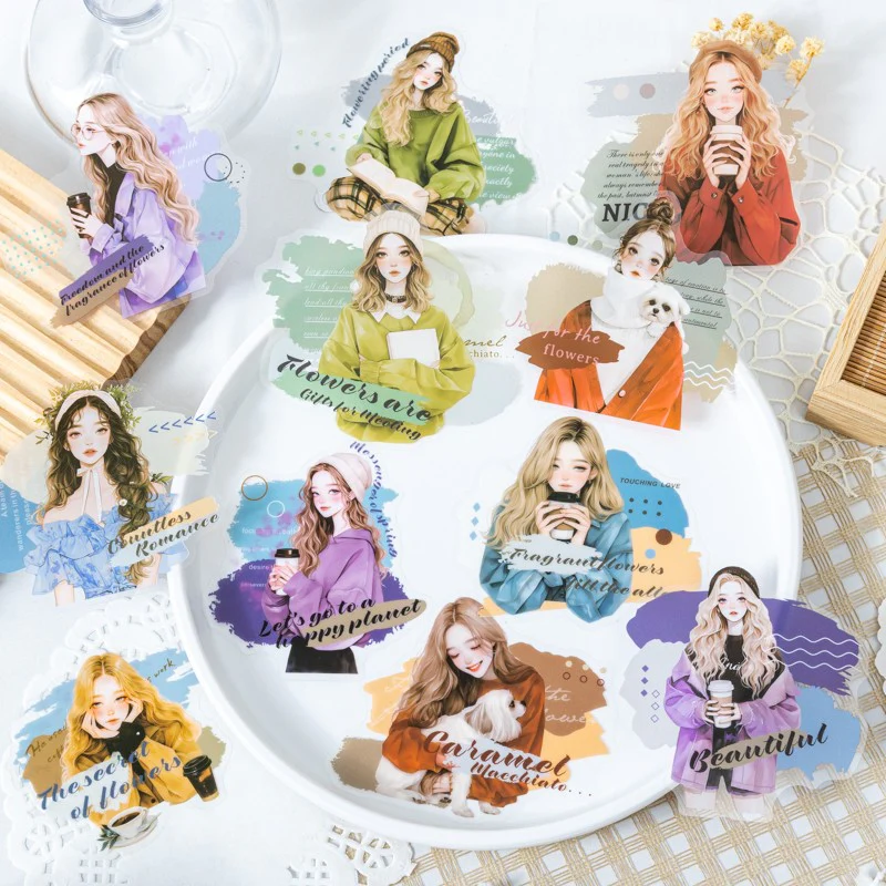 Gentle Girl Sticker Pack-TAHARA - Image 5