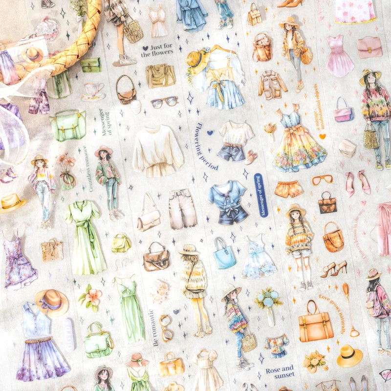 Girlish OOTD Series Outfit Theme PET Tapes - Image 6