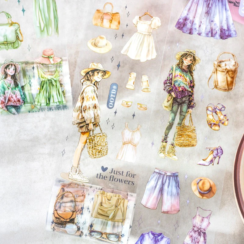 Girlish OOTD Series Outfit Theme PET Tapes - Image 7