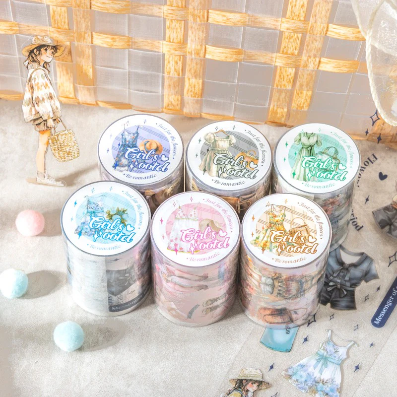 Girlish OOTD Series Outfit Theme PET Tapes - Image 8