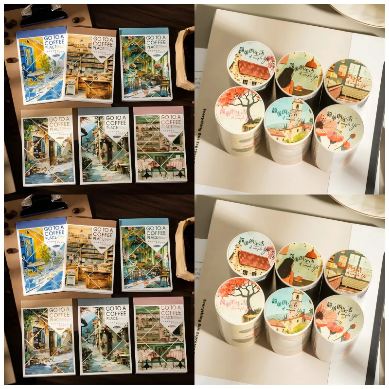 Go to Places with Coffee series of sticker books - Image 26