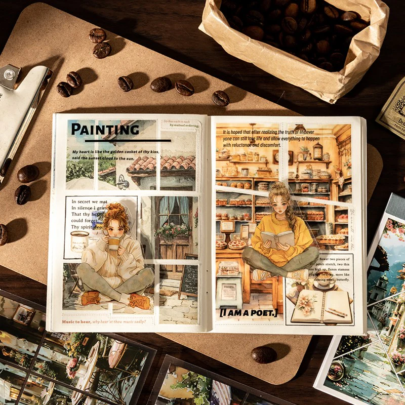 Go to Places with Coffee series of sticker books - Image 5