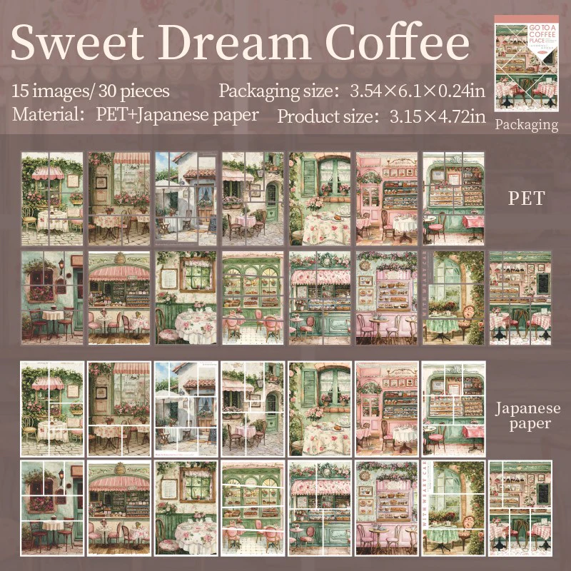 Go to Places with Coffee series of sticker books - Image 9