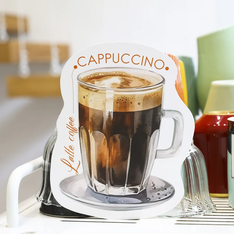 Half a Dream with a Cup of Coffee Shaped Postcards-TAHARA - Image 3