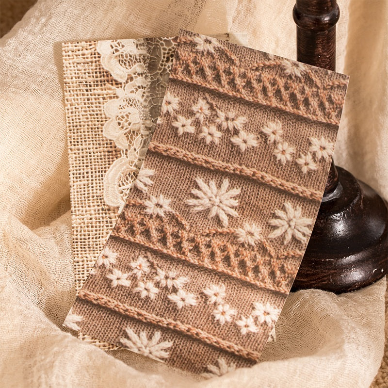 Handmade Fabric Paper Pavk 30PCS - Image 3