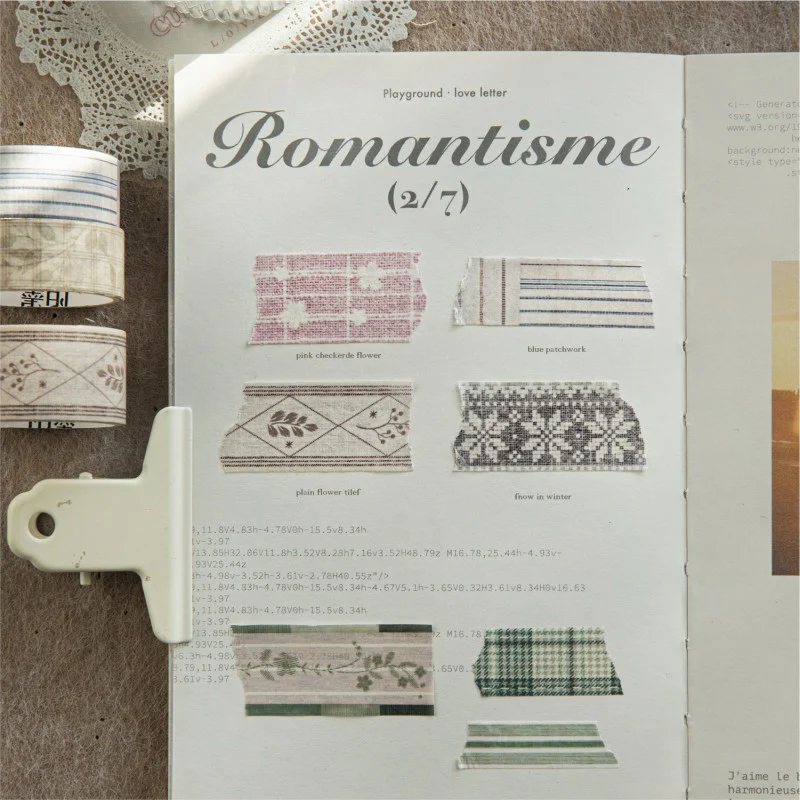 Handmade Fabric Series Tape - Image 5