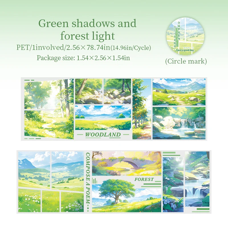 Healing Journey Series LargeFormat Washi Tape - Image 30