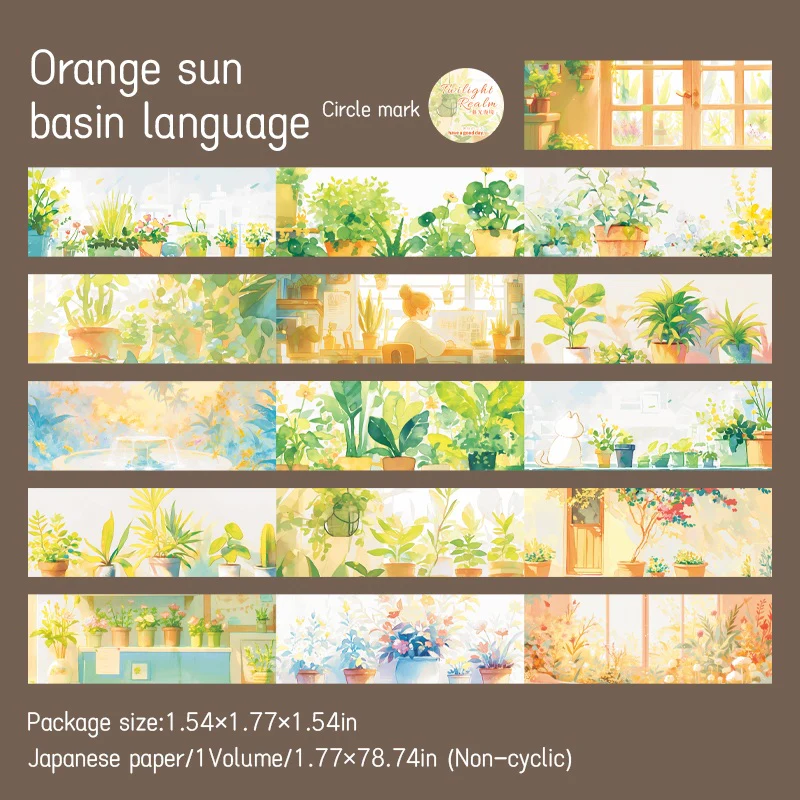 Healing Journey Series LargeFormat Washi Tape - Image 37