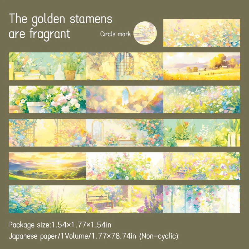 Healing Journey Series LargeFormat Washi Tape - Image 39