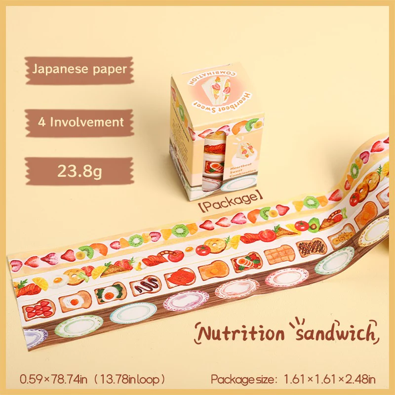 Heartfelt Sweetness Washi Tape Set - Image 13