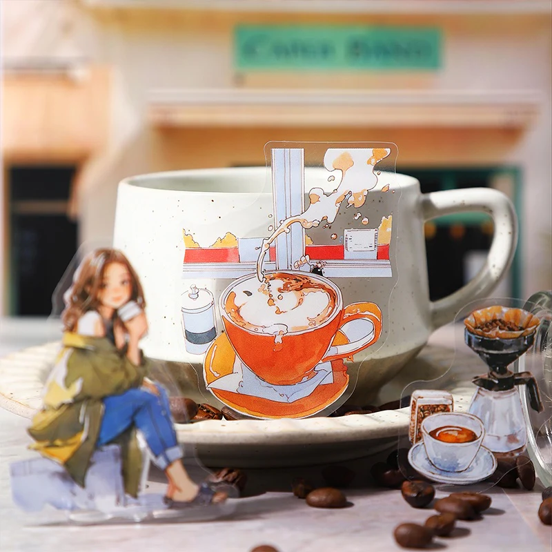The Story of the Cafe Series of landscape sticker books - Image 24