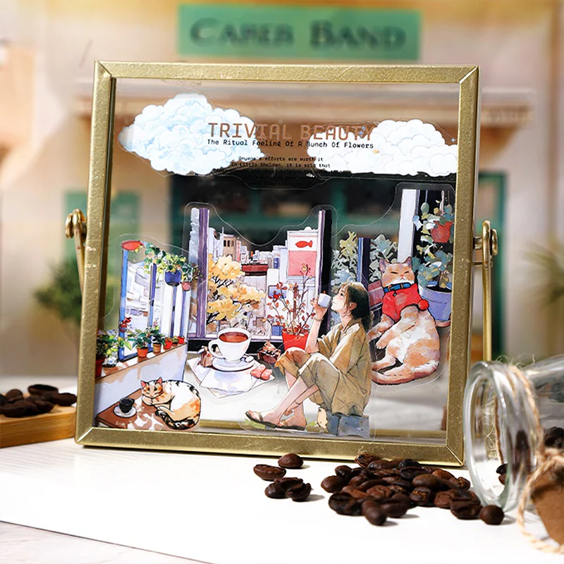 The Story of the Cafe Series of landscape sticker books - Image 25