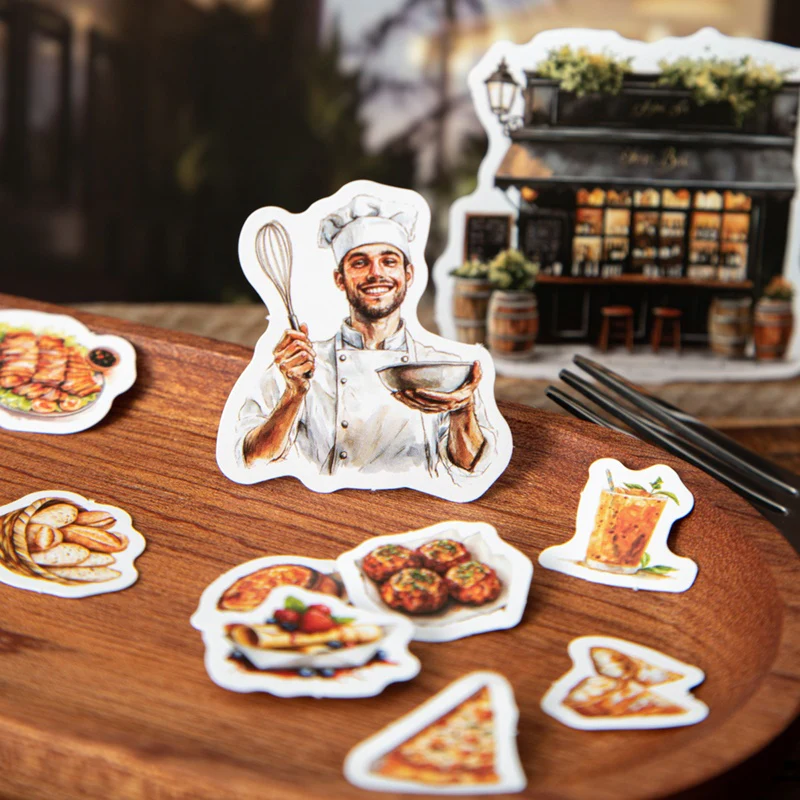 The Story of the Cafe Series of landscape sticker books - Image 11