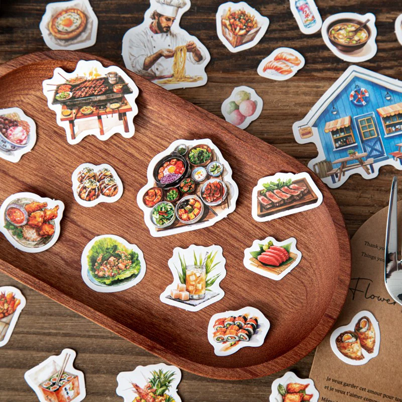 The Story of the Cafe Series of landscape sticker books - Image 12