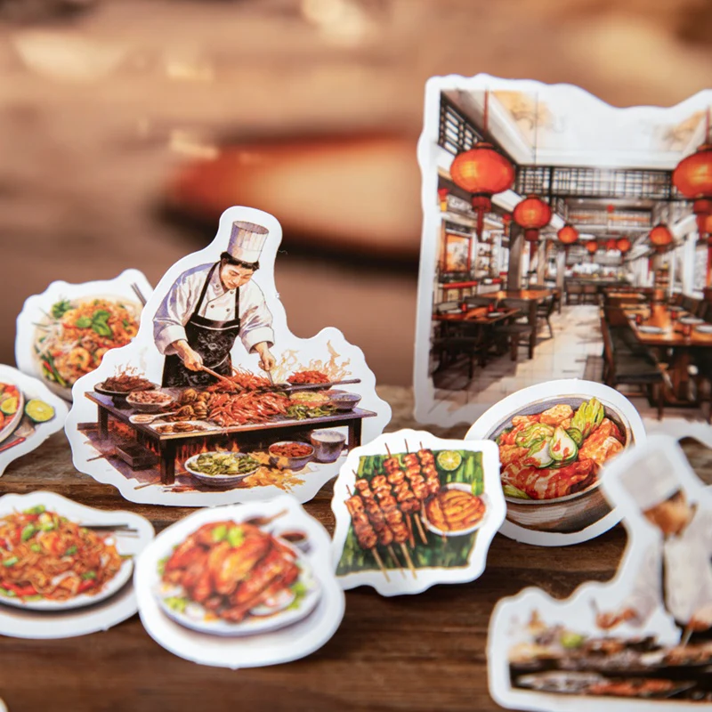The Story of the Cafe Series of landscape sticker books - Image 13