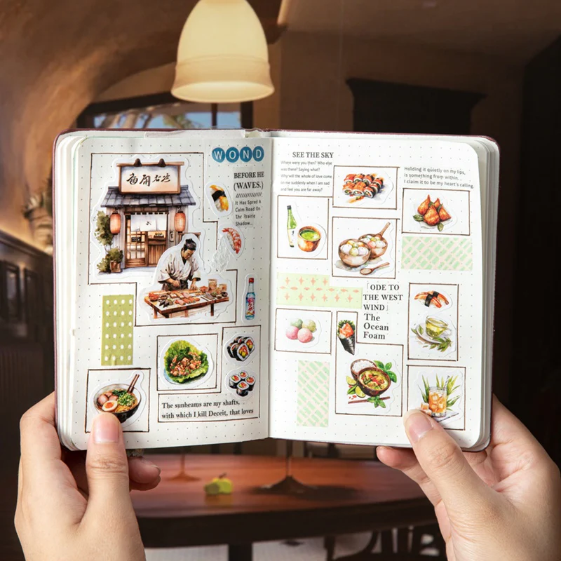 The Story of the Cafe Series of landscape sticker books - Image 15