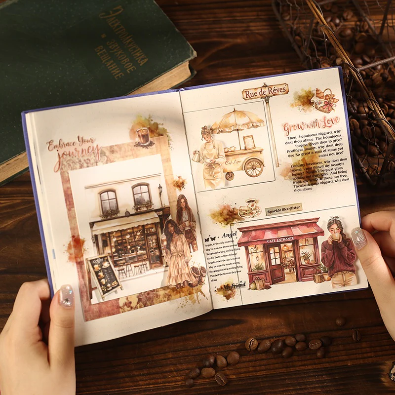 The Story of the Cafe Series of landscape sticker books - Image 5