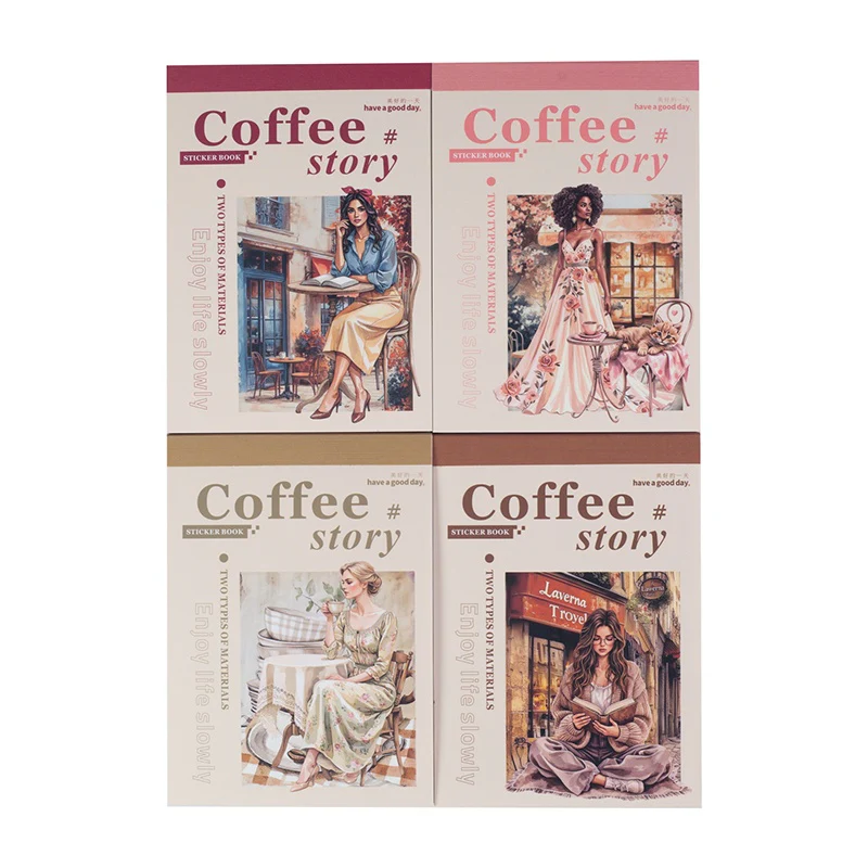 The Story of the Cafe Series of landscape sticker books - Image 6
