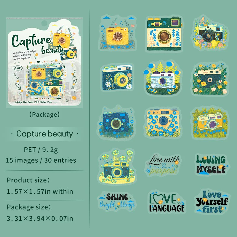 Holiday Moments Gold Foil Sticker Pack - Image 11