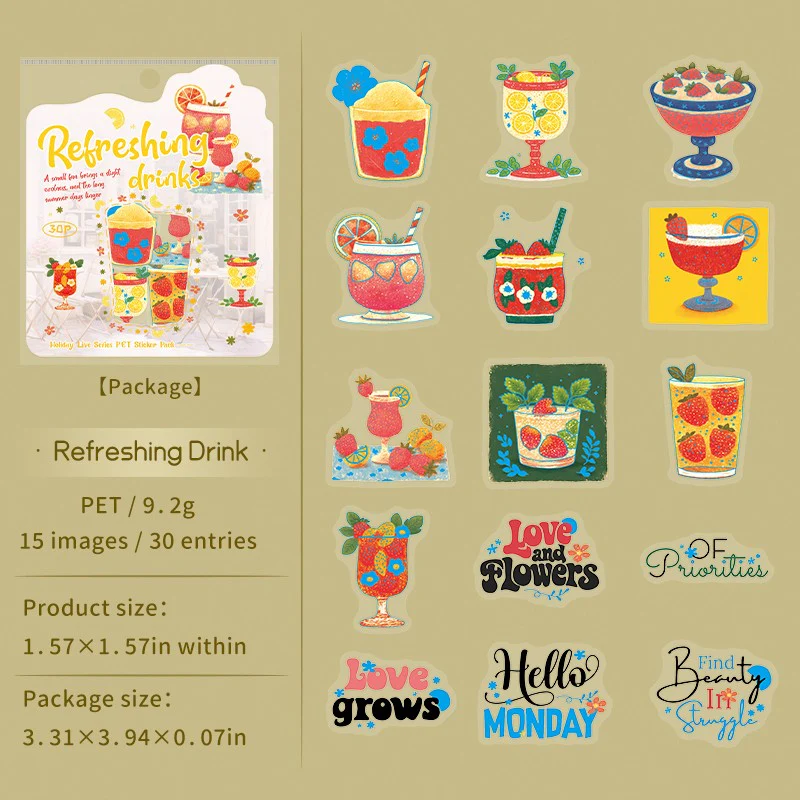 Holiday Moments Gold Foil Sticker Pack - Image 13