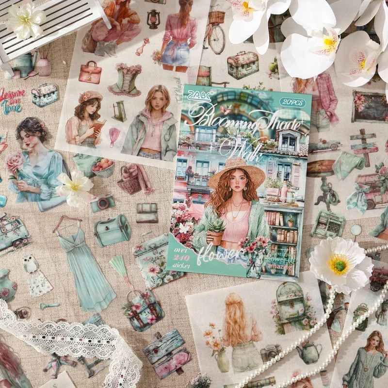 Honey Glaze FragranceSticker Book 20Pcs - Image 6