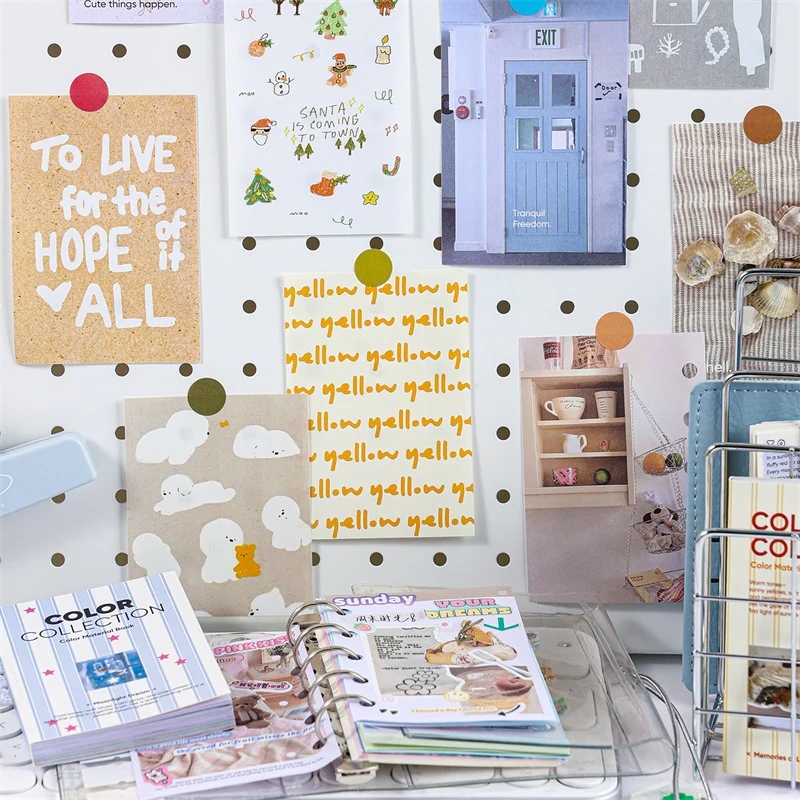 INS Style Base Decorative Material Book 100PCS - Image 2