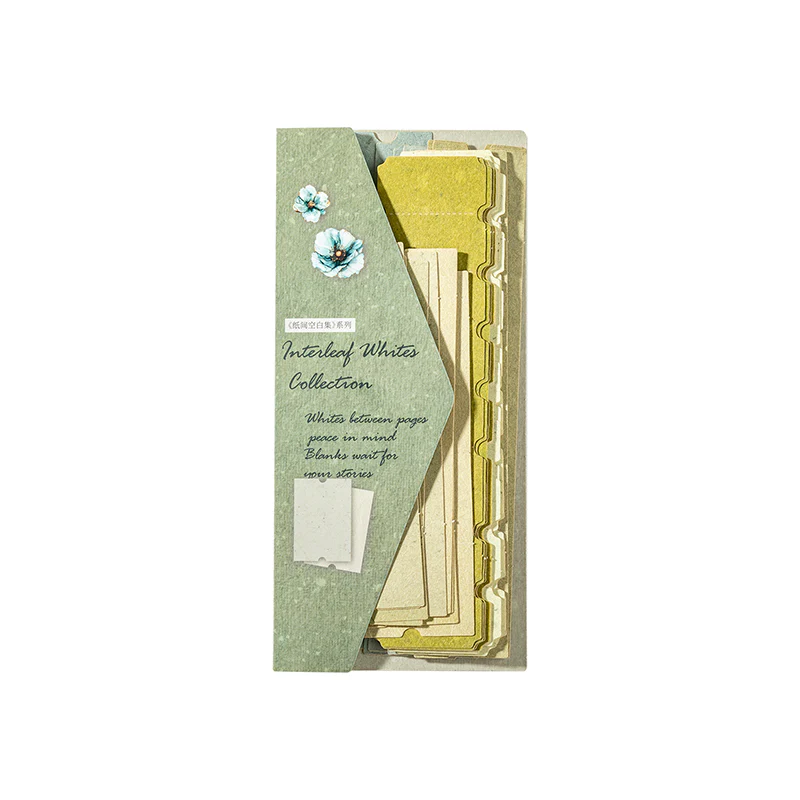 Interleaf Whites Collection Paper Pack 30PCS - Image 7