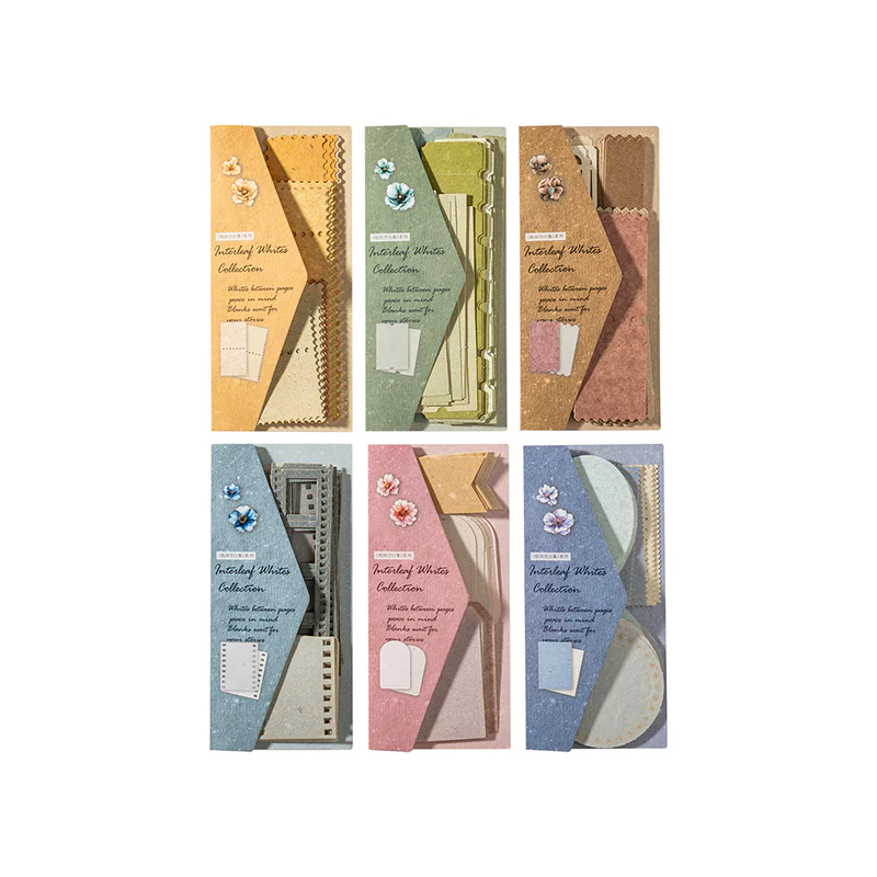 Interleaf Whites Collection Paper Pack 30PCS - Image 8