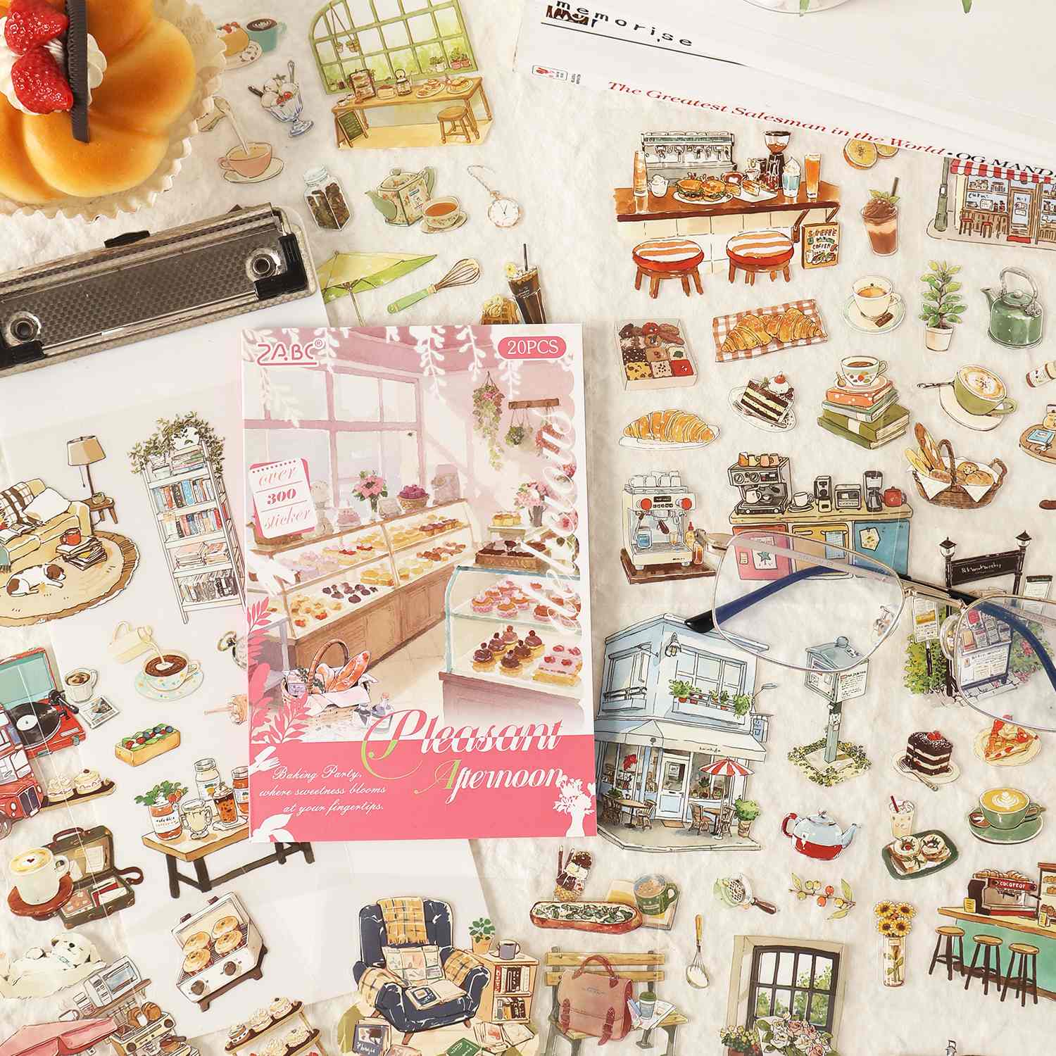 Delicious Time Sticker Book 20pcs - Image 3