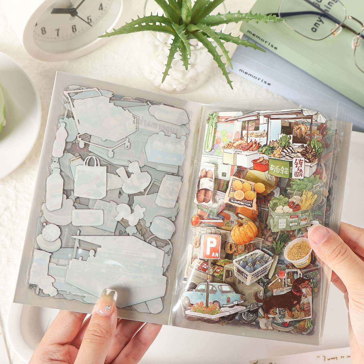Delicious Time Sticker Book 20pcs - Image 7