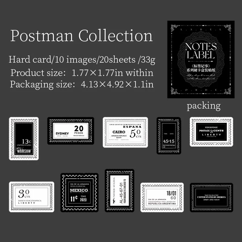 Label Notes Series Boxed Stickers - Image 11
