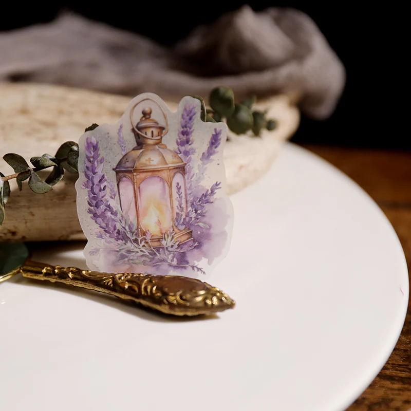 Lavender Vellum Stickers-TAHARA - Image 4