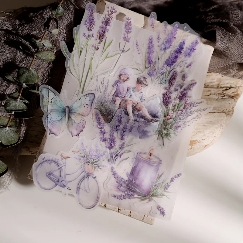 Lavender Vellum Stickers-TAHARA - Image 8