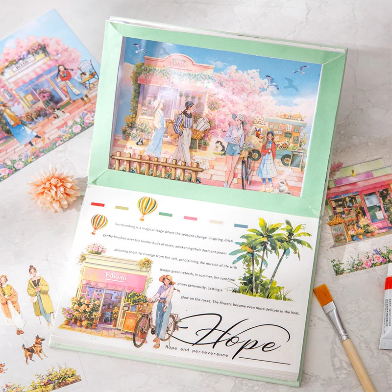 Leisurely Holiday Sticker Book 10pcs - Image 5